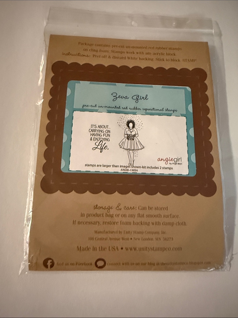 AngieGirl Stamp Set